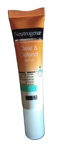 Neutrogena Clear & Defend Rapid Gel 15ml Unclogs Pores Spot Prone Skin NEW - Thumbnail 4