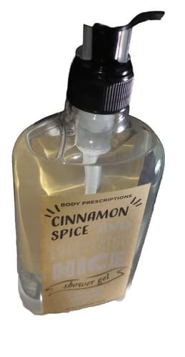 BODY PRESCRIPTIONS Cinnamon Spice And Everything Nice Shower Gel 10.82oz. - Thumbnail 2