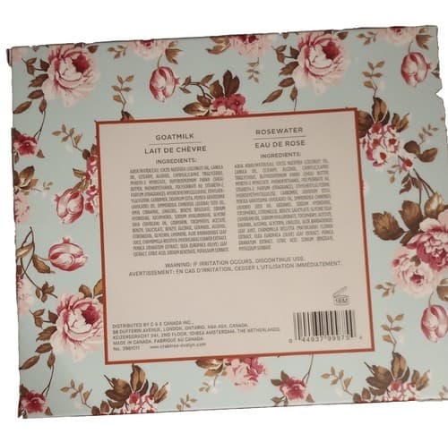 NWT Crabtree and Evelyn Hand Therapy Rosewater and Goatmilk Hand Lotion Gift Set - Thumbnail 3