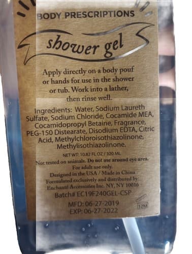 BODY PRESCRIPTIONS Cinnamon Spice And Everything Nice Shower Gel 10.82oz. - Thumbnail 6