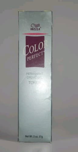 Wella Color Perfect Permanent Creme Gel HairColor T9B Pale Beige Blond Blond 2oz - Image 1