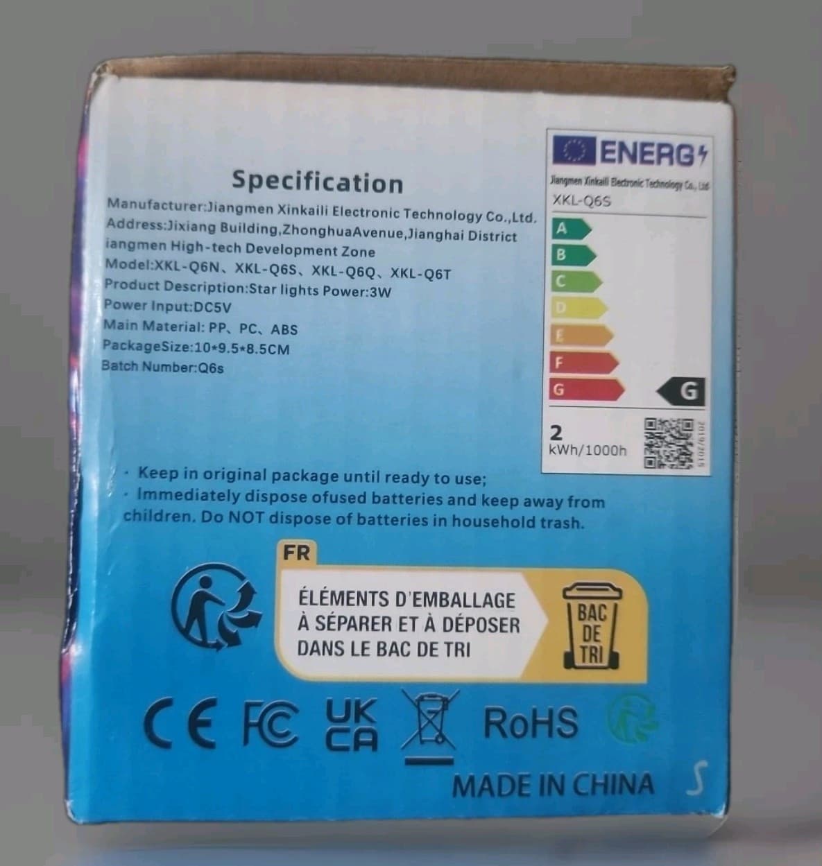 Q6 Led Starry Aurora Pattern Atmosphere Projection Lights - Thumbnail 3