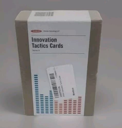 Deloitte Doblin Innovation Tactics Cards,Increase Creativity In Business~Sealed~ - Thumbnail 3