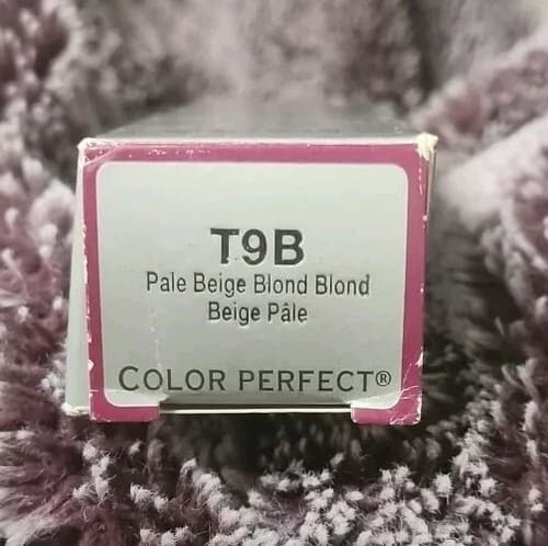 Wella Color Perfect Permanent Creme Gel HairColor T9B Pale Beige Blond Blond 2oz - Thumbnail 2