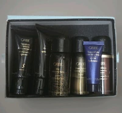 ORIBE-Signature'Shampoo-Cond,Moisturizing Cream-Mousse-HairSpray-Dry Spray(6pc) - Image 1