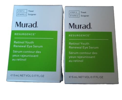 Murad Resurgence Retinol Youth Renewal Eye Serum 0.17 oz/5ml (Lot of 2) - Image 1