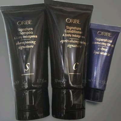ORIBE-Signature'Shampoo-Cond,Moisturizing Cream-Mousse-HairSpray-Dry Spray(6pc) - Thumbnail 4
