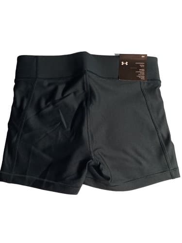 Under Armour Women's HeatGear Armour Mid-Rise Middy Shorts"Navy Medium*. Women* - Image 1