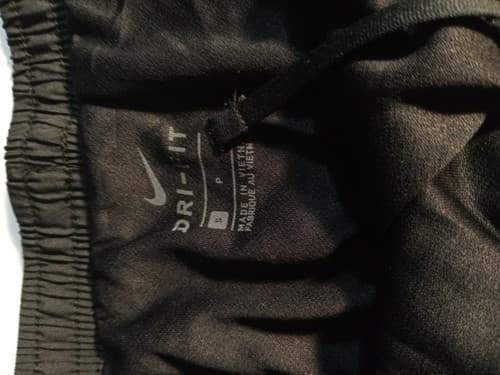 Nike Dri-FIT Running Shorts Black And Green Size Small. - Thumbnail 3