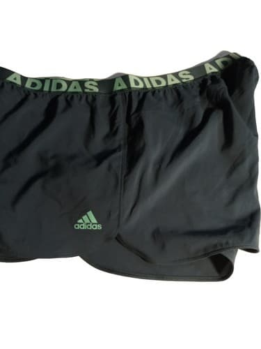 Adidas Women's Athletic Shorts,Size Large,New With Tags*Wild Teal*. - Thumbnail 2