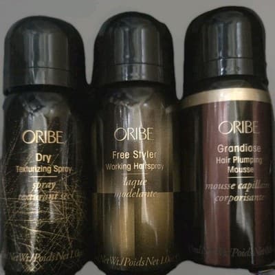 ORIBE-Signature'Shampoo-Cond,Moisturizing Cream-Mousse-HairSpray-Dry Spray(6pc) - Thumbnail 2