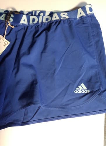 Adidas Women's Athletic Shorts,Size Medium,New With Tags*Royal Blue* - Thumbnail 2