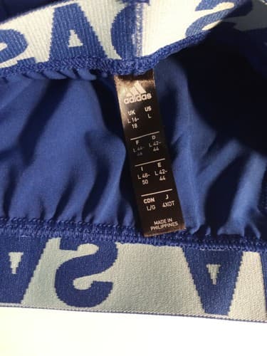 Adidas Women's Athletic Shorts,Size Medium,New With Tags*Royal Blue* - Thumbnail 5