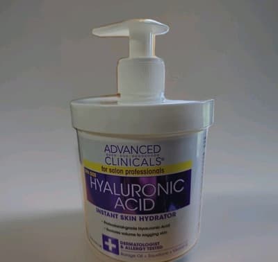 Advanced Clinicals Anti-aging Hyaluronic Acid Face Cream, 454g (AC091) - Thumbnail 4