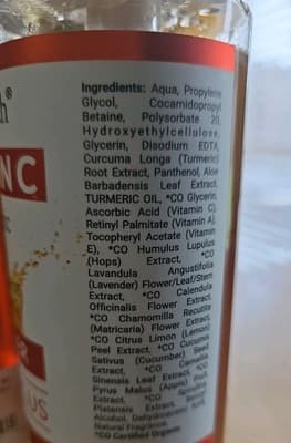 DERMATOUCH RETINOL HYALURONIC ACID&CUCUMBER DAILY BOOST+Vitamin C & Turmeric 8oz - Thumbnail 5