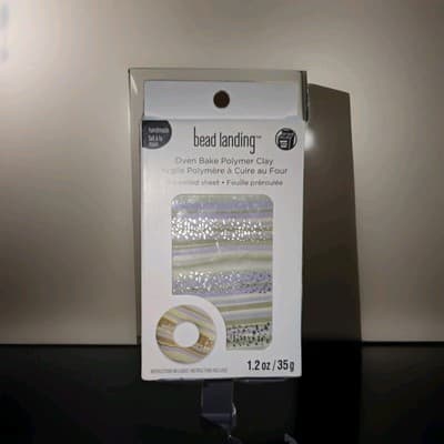 Bead Landing Oven Bake Polymer Clay Pre-Rolled 1.2oz Sheets - Image 1