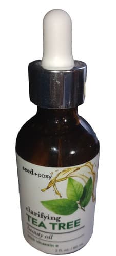 Clarifying Tea Tree Beauty Oil With Vitamin E 2fl.oz/60ml.Fast Shipping. - Image 1