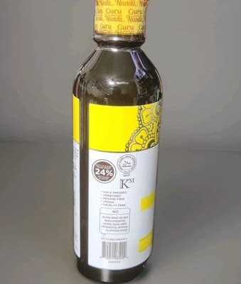 GuruNanda ~ Castor Oil ~ Cold Pressed for Hair & Skincare 8 oz ~ Vegan Massage - Thumbnail 2