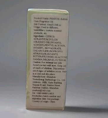 PHATOIL Linen Fragrance Oil 10ml or 0.33 FL Oz. SEALED"BUBBLE GUM" - Thumbnail 2