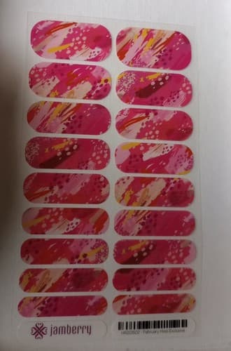 Retired Jamberry Nail Wraps Full Sheet, Sept 2015 - Thumbnail 3