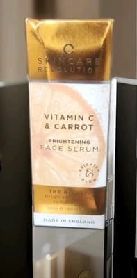 Vitamin C & Carrot Brightening Face Serum 1.69 fl oz by Skincare Revolution - Image 1