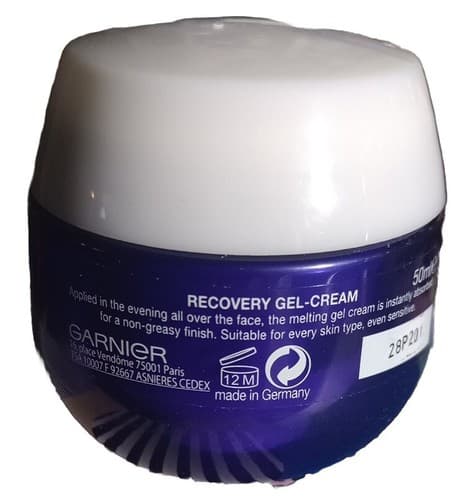 New Garnier Moisture And Restore Night Care Recovery Gel Cream Hydra+ Complex.. - Thumbnail 3