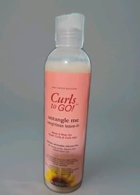 Jane Carter Solution Curls To Go! Untangle Me Weightless Leave-In 8 Oz - Thumbnail 2