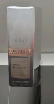 Delfanti Milano Collagen 24K Anti-Aging Lifting Face Serum 1.7oz 50ml - Thumbnail 2