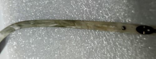 VALENTINO ITALY EYEGLASSES FRAME+Lens V130-5590 7/6 49 18 BLACK SILVER EYEGLASS. - Thumbnail 5