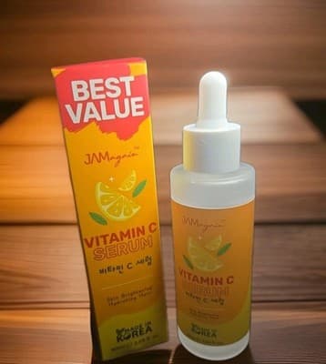 JAMagain Vitamin C Serum – Skin Brightening & Hydrating Facial Serum (60ml / 2.0 - Image 1