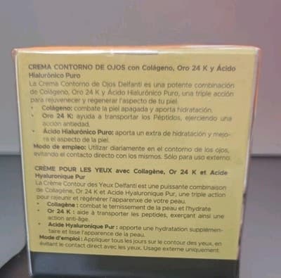 Delfanti Milano Collagen 24k w/Hyaluronic Acid Anti-Aging Lifting Eye Cream 1 oz - Thumbnail 3