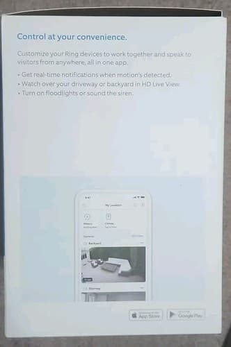 Ring Floodlight Cam Wired Pro w/ Birds Eye View 3D Motion Detection White. - Thumbnail 4