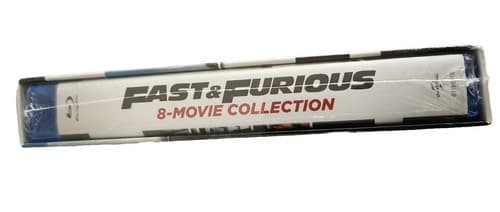 Fast & Furious: 8-Movie Collection Blu-Ray + Digital New Sealed - Thumbnail 4