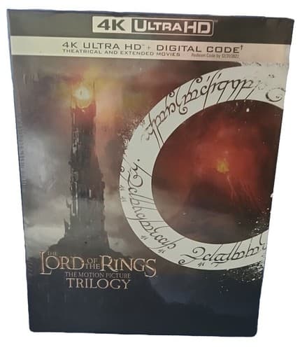 The Lord of the Rings Trilogy Extended & Theatrical 4K Ultra *Box*New Sealed. - Image 1