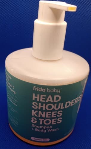 Baby, Kid's, Tear-Free Shampoo, Face & Body Wash by Fridababy 8 fl. oz. Pump - Image 1
