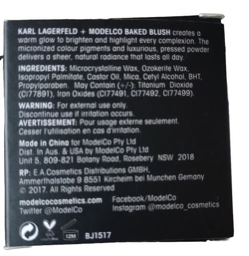 KARL LAGERFELD + MODELCO BAKED BLUSH ROSE BEIGE 12 OZ - Thumbnail 3