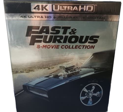 FAST AND FURIOUS 8-MOVIE COLLECTION *Box* 4K ULTRA HD + BLU-RAY NEW+Sealed. - Image 1