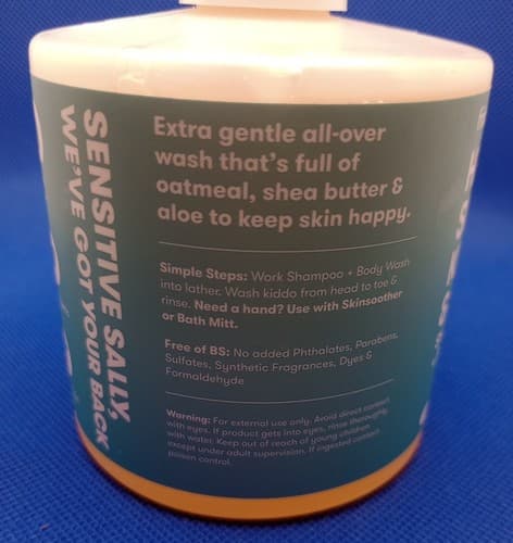 Baby, Kid's, Tear-Free Shampoo, Face & Body Wash by Fridababy 8 fl. oz. Pump - Thumbnail 3