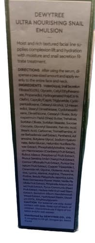 DEWYTREE Ultra Nourishing Snail Serum 70ml Premium Anti-Aging Serum Exp 2026 - Thumbnail 4