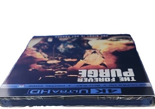 The Forever Purge (4K Ultra HD, 2021) With Slipcover No Digital Code NEW Sealed. - Thumbnail 3