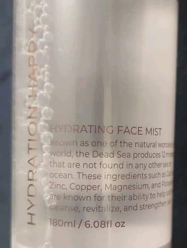 Manna Kadar Sea Minerals Hydration Happy Hydrating (FULL SIZE 180 ml 6.08 oz) - Thumbnail 4