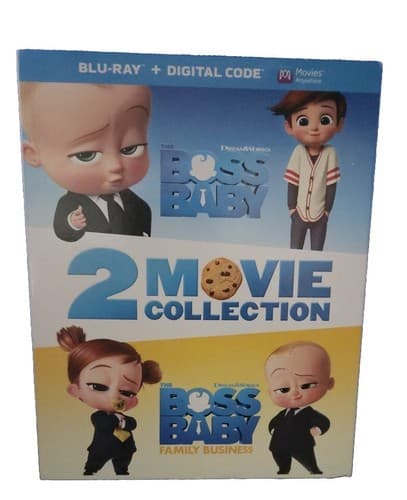 BOSS BABY: 2-MOVIE COLLECTION [Bluray] Brand New Sealed - Image 1