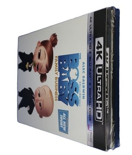 The Boss Baby Family Business 4K UHD Blu-ray Alec Baldwin New Sealed. - Thumbnail 3