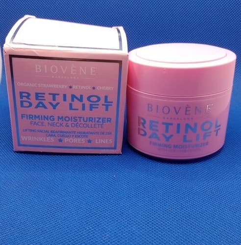 Biovene Retinol Day Lift Firming Moisturiser Face Cream With Uva uvb filter 50ml - Image 1