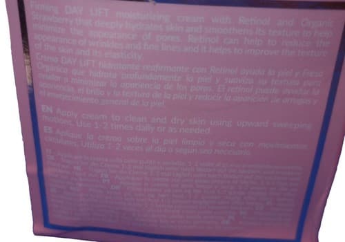 Biovene Retinol Day Lift Firming Moisturiser Face Cream With Uva uvb filter 50ml - Thumbnail 3