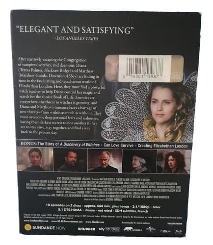 A DISCOVERY OF WITCHES TV SERIES COMPLETE SEASON 2 New Sealed Blu-ray - Thumbnail 2