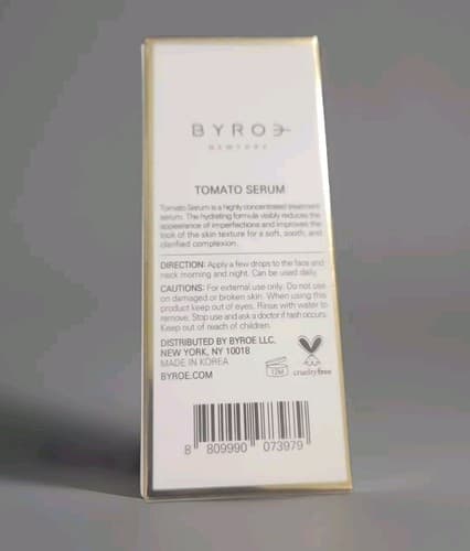 Byroe New York Hydrating Tomato Firming Serum 1oz, New In Box. - Thumbnail 2