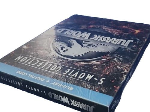 Jurassic World 5-Movie Collection (Blu-ray, 2018) Blu-ray + Digital - NEW SEALED - Thumbnail 3