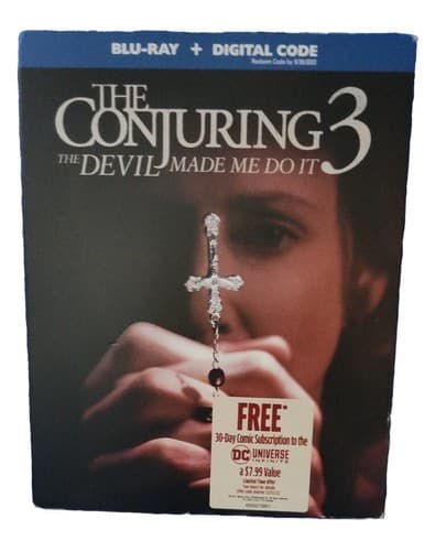 Conjuring, The: The Devil Made Me Do It (BD + Digital) Brand New Sealed. - Image 1