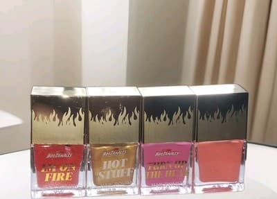 Taste Beauty Hot Tamales Candy Flame Kissed Manicure Nail Polish Set - Thumbnail 2